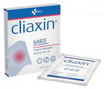 CLIAXIN GARZE STER 10X10CM 10P
