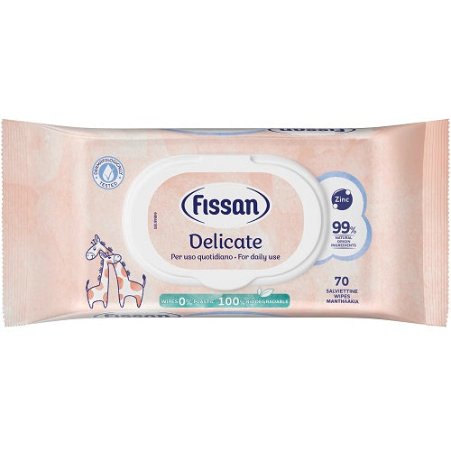 Fissan Salviette Delicate 70 Pezzi