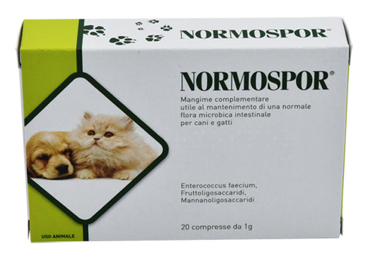 NORMOSPOR 20CPR 1G VET