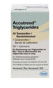 ACCUTREND Trigliceridi 25 Strisce