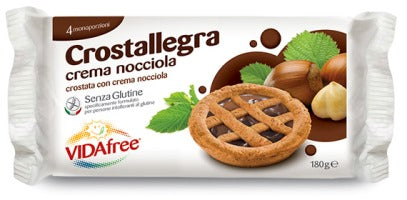 VIDAFREE Crostallegra Nocciola 180g
