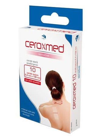 Ceroxmed Cerotto Sutura 6,4x108mm 10 Pezzi