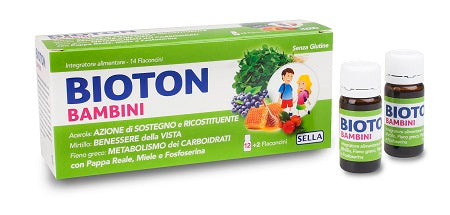 BIOTON BAMBINI 14 FLACONCINI 10 ML