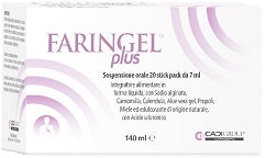FARINGEL PLUS 20 STICKPACK 7ML