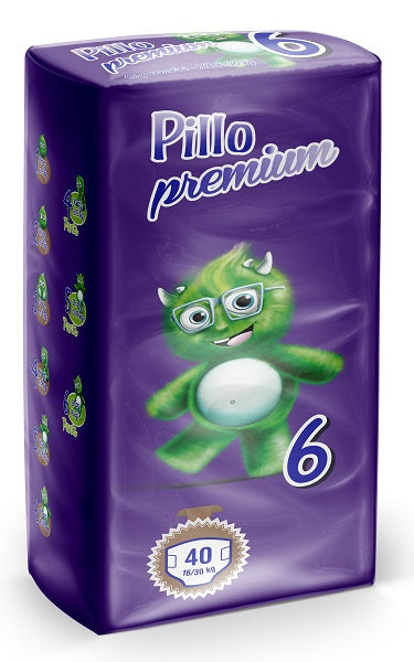 PILLO Prem.6 XL 16/30Kg 40pz