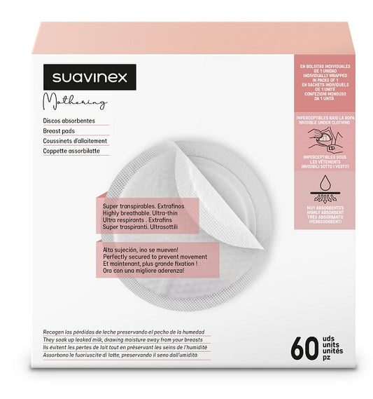 SUAVINEX COPPETTE ASSORBIL 60P