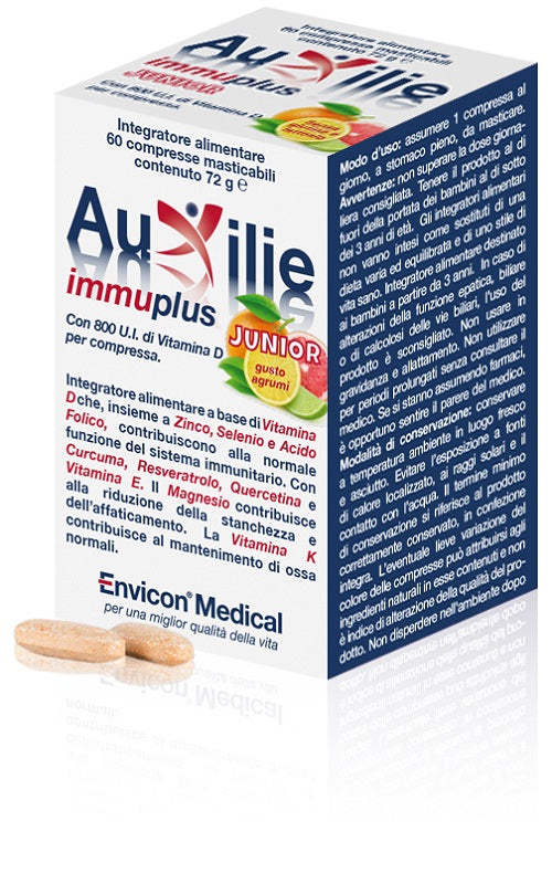 AUXILIE IMMUPLUS JUNIOR 30 COMPRESSE MASTICABILI
