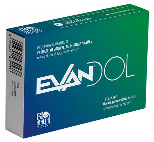 EVANDOL 14CPS 9,24G