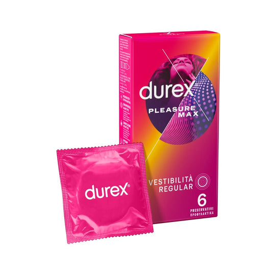 DUREX PLEASUREMAX EASYON 6PEZZI