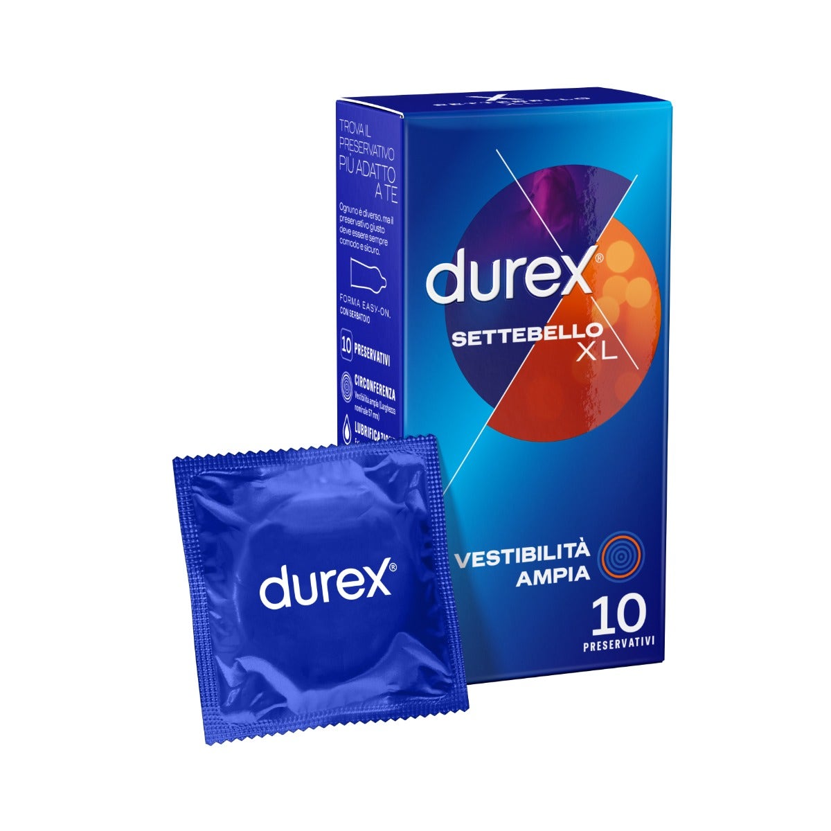 DUREX SETTEBELLO XL 10PZ