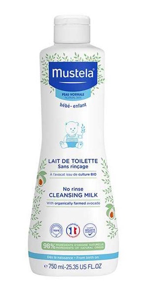 MUSTELA Lait de Toilette 750ml