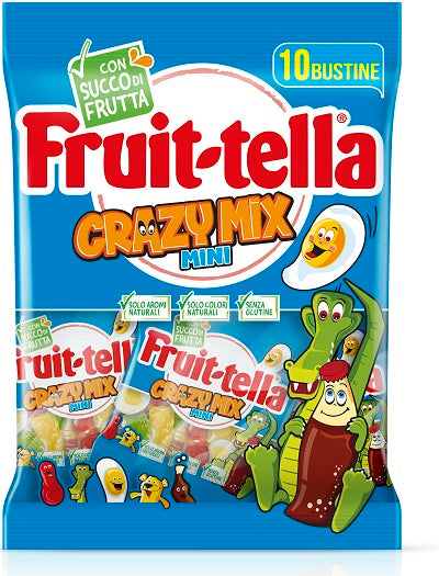 FRUITTELLA CRAZY MIX 250 GRAMMI