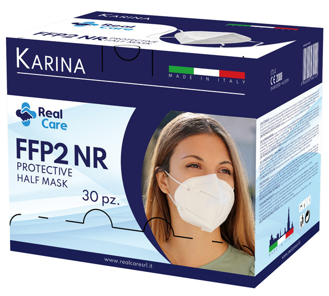 MASCHERINA FFP2 BIANC KARINA 30P