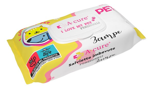 A+CURE Pet Funz.Salv.Zampe40pz