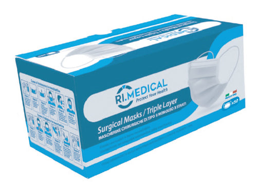 MASCHERINA CHIR 50P GI+RO+GL+2BL