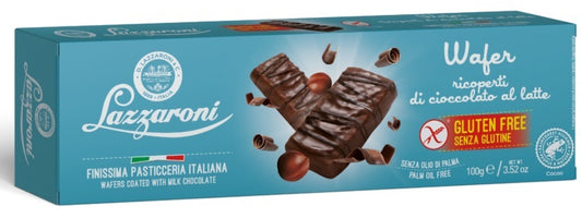 LAZZARONI Wafer Ricoperti di Cioccolato 100g