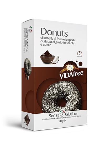 DONUTS Cocco Glassa Fondente 90g