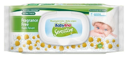 BABYLINO SENS WIPES FRAG 54PZ