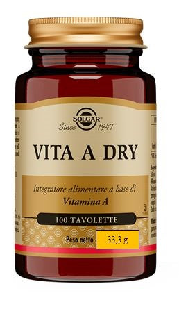 VITA A DRY 100 Tav.SOLGAR