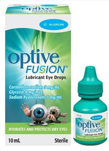 OPTIVE*Fusion Gtt Oft.10ml MDF