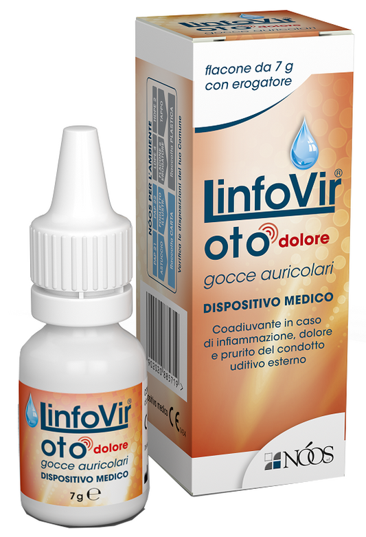 LINFOVIR OTO DOLORE GOCCE AURICOLARO 7 GRAMMI