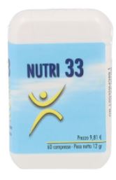 NUTRI 33 INTEG 60CPR 16,4G