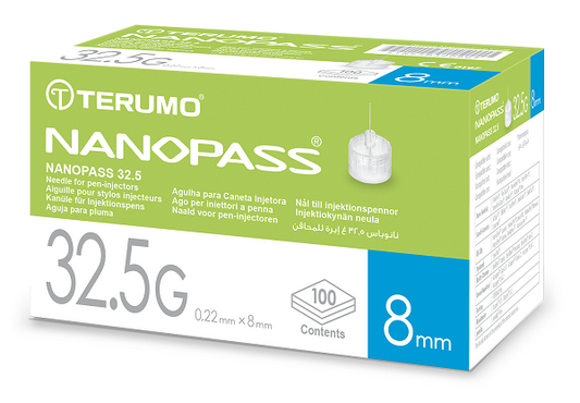 NANOPASS 32,5 AGO PENNA INS 8MM