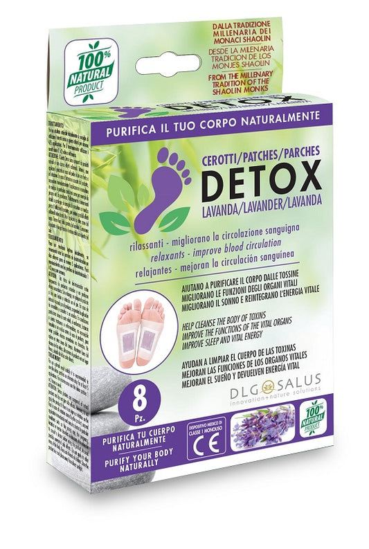 CEROTTI DETOX PIEDI LAVANDA8PZ