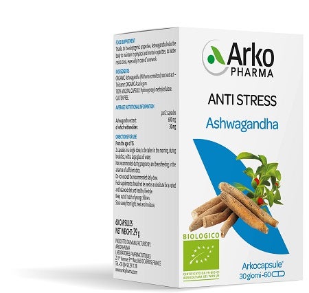 Ashwagandha 60 Capsule Bio