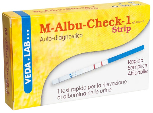 M-ALBU-CHECK-1 Strip 1pz