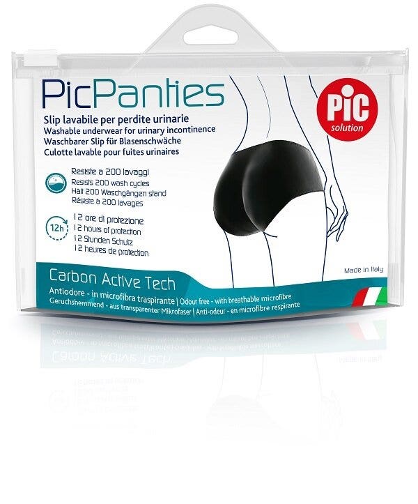 SLIP PICPANTIES DONNA 2 NE M