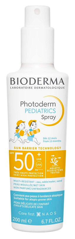 BIODERMA PHOTODERM PEDIATRICS SPRAY SOLARE SPF 50+ 200ML