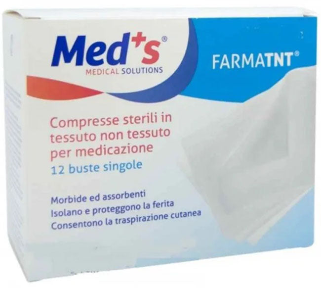 MEDS TNT ST 10X10CM PO 12PZ
