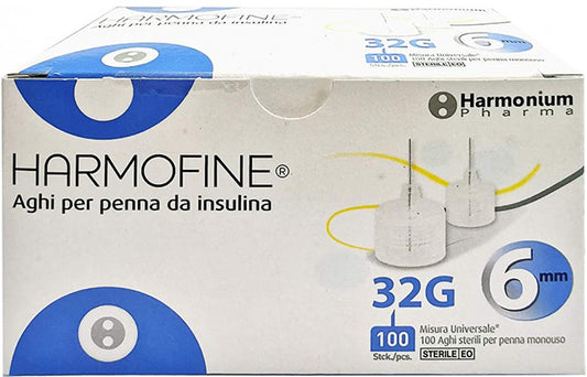 HARMOFINE 100 Aghi 32g 6mm