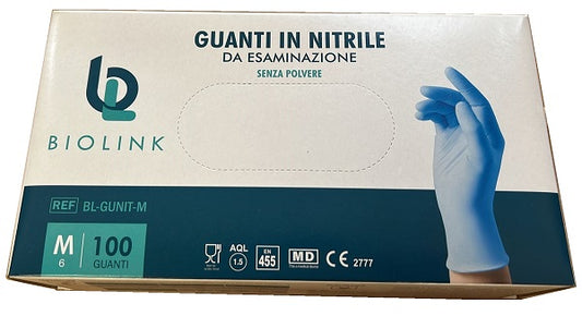 BL-GUNIT Guanti NITRILE M