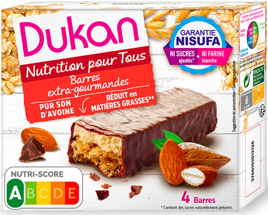 Dukan Barrette Crusca Avena Gourmand 4 Barrette