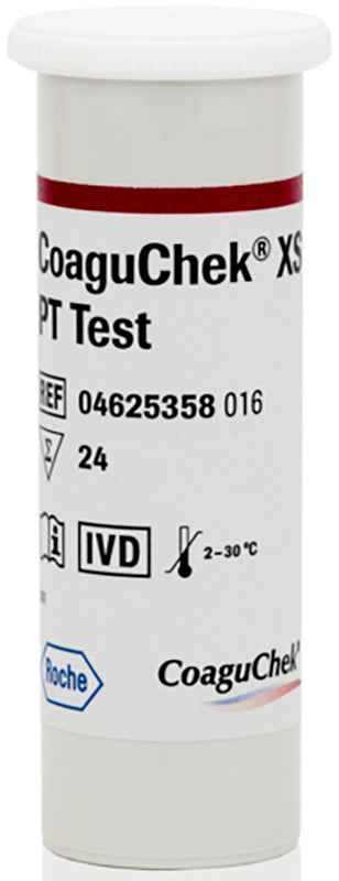 CoaguCheck XS PT Test 24 Strisce Reattive
