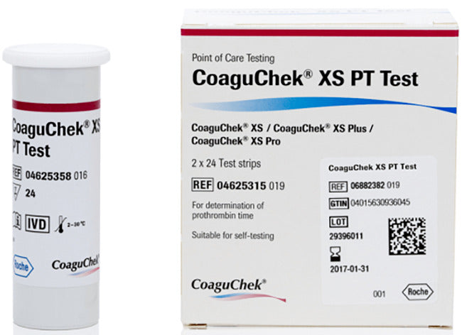 COAGUCHEK XS pT Test 48 Strips