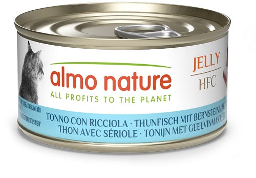 Almo Nature Hfc Gatto Jelly Tonno con Ricciola 70 g