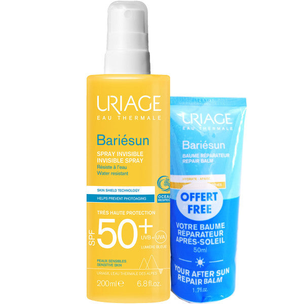 URIAGE EAU THERMALE BARIESUN SPRAY SOLARE SPF50+ 200ML + DOPOSOLE 50ML