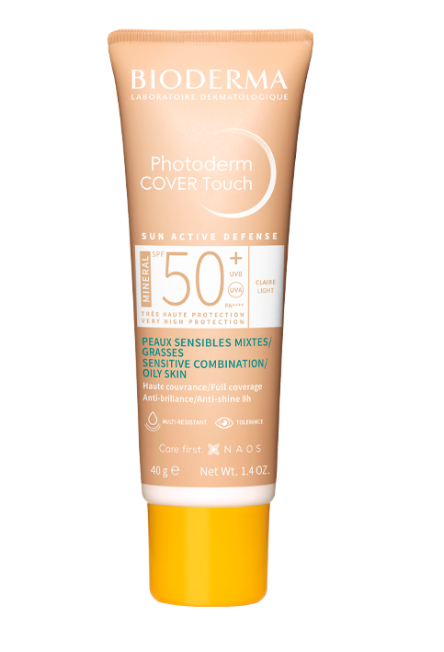 BIODERMA PHOTODERM MINERAL COVER TOUCH CLAIRE SPF50+ 40ML