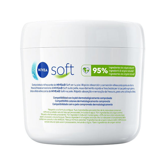 Nivea Soft Crema Corpo Idratante Rinfrescante 500ml