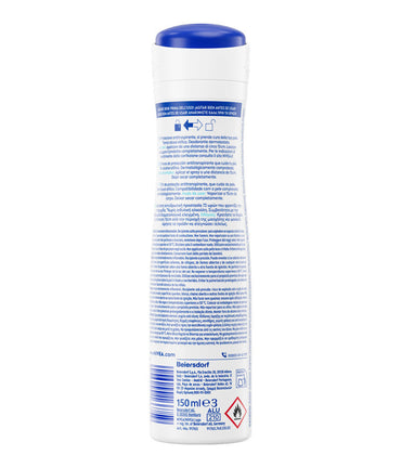 Nivea Derma Control Defend Extra Comfort Deodorante Antitraspirante Spray 72H 150ml