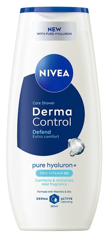 Nivea Derma Control Docciaschiuma Per Pelli Sensibili pH Neutro 250ml