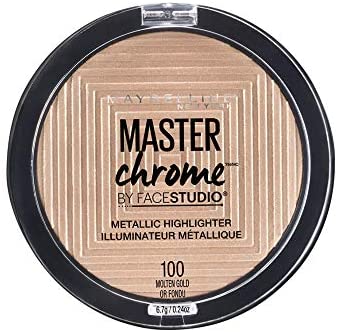 L'OREAL ITALIA SPA MAYBELLINE MASTER CHROME ILLUMINANTE COLORE MOLTEN GOLDEN 100 8G