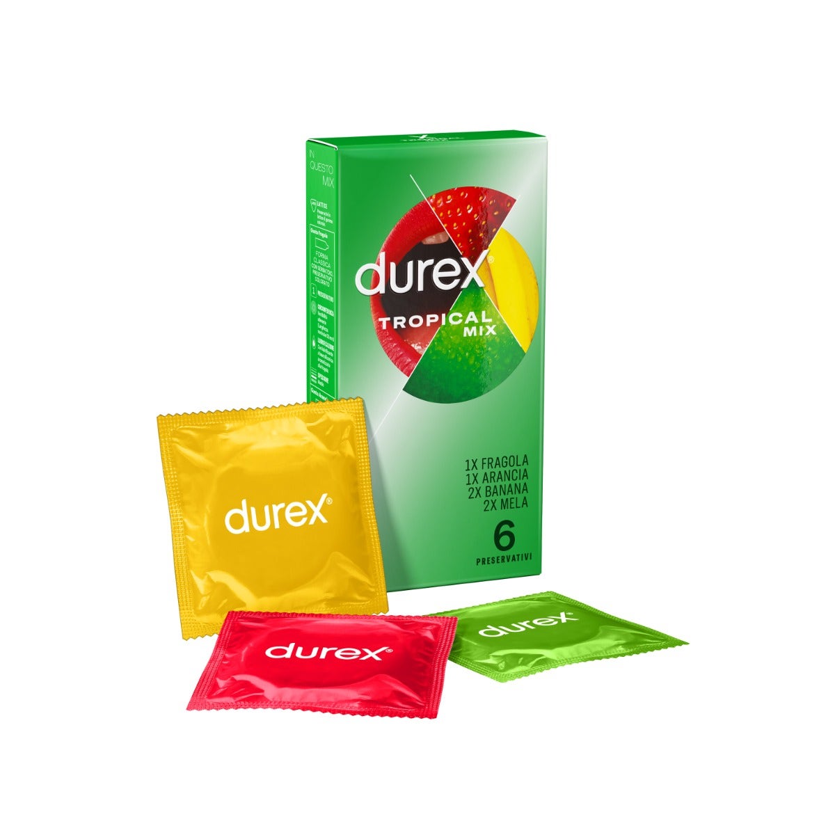 DUREX TROPICAL EASY ON 6PEZZI