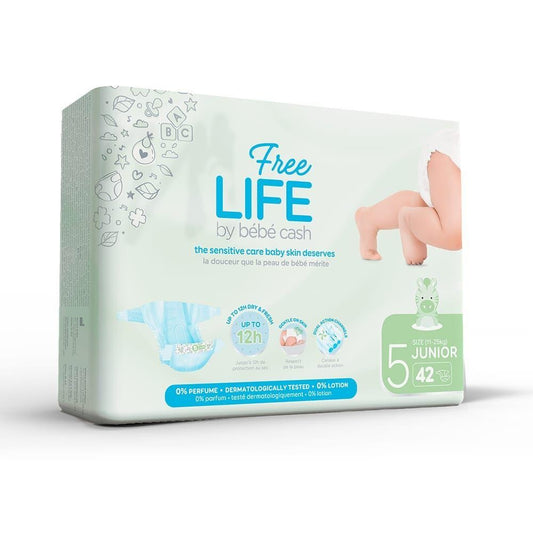 FREELIFE BEBECASH JUNIOR TAGLIA 5 (11-25KG) 42 PEZZI