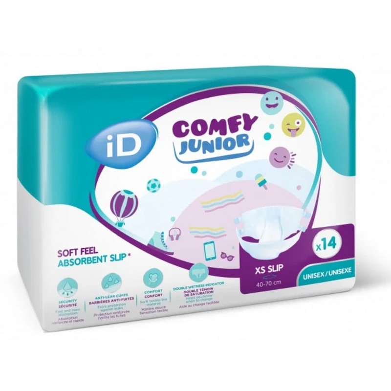 Id Comfy Junior Slip Pannolini Extrasmall 14 Pezzi