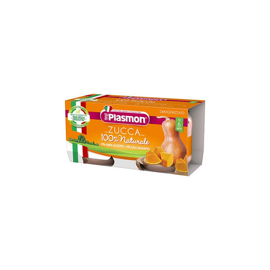 PLASMON OMOGENEIZZATO ZUCCA 2X80 GRAMMI