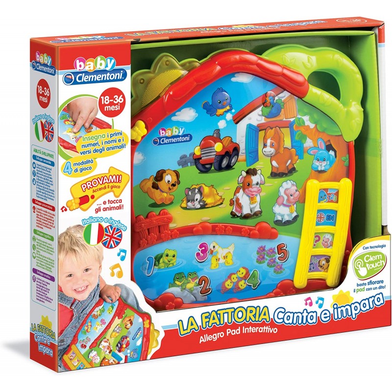 BABY CLEMENTONI LA FATTORIA CANTA E IMPARA